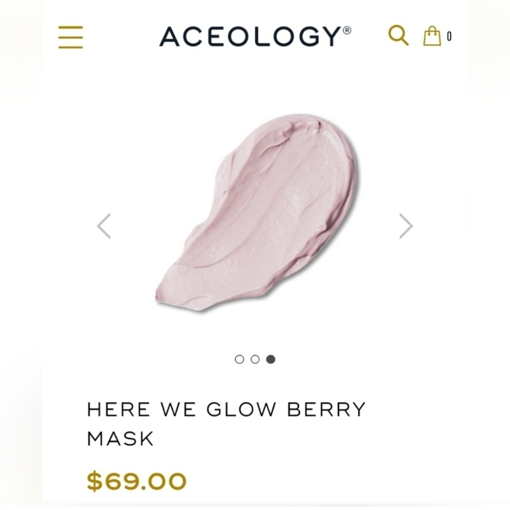 Aceolgy Here We Glow Berry Renewing Mask - Picture 3 of 9